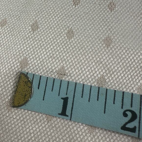 Henri Picard Mens Dress Shirt French Cuffs Mens 17 1/2 34/35 Tan Patterned Shirt - Picture 4 of 16